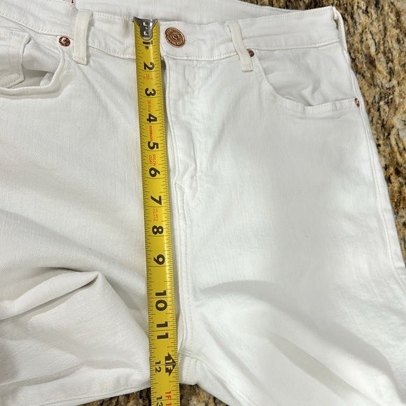 True Religion Halle High Rise Super Skinny White Jeans Size 32 - Picture 9 of 9